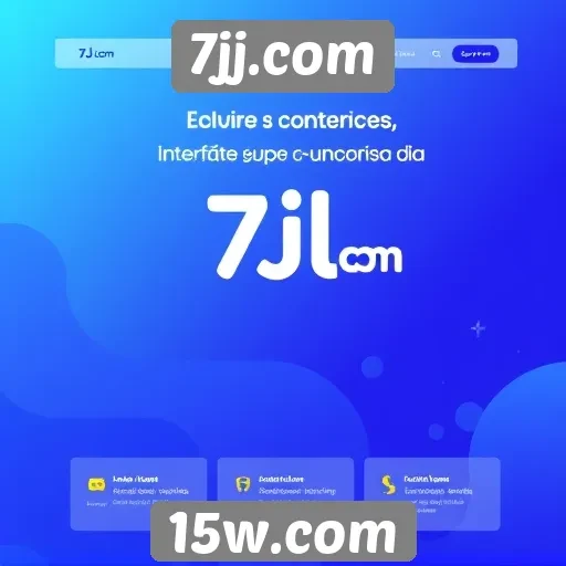 Interface do usuário no 7jj.com em foco
